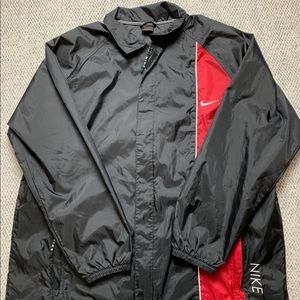VTG Nike 90s Large Spellout Windbreaker Jacket